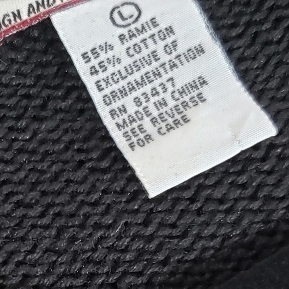 TIARA International Vintage Button Down Cardigan Sweater Embroid Flowers… - Picture 13 of 14